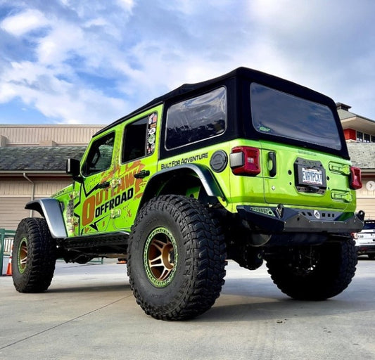 Blaze Rear Bumper - 30" Light Bar - Black