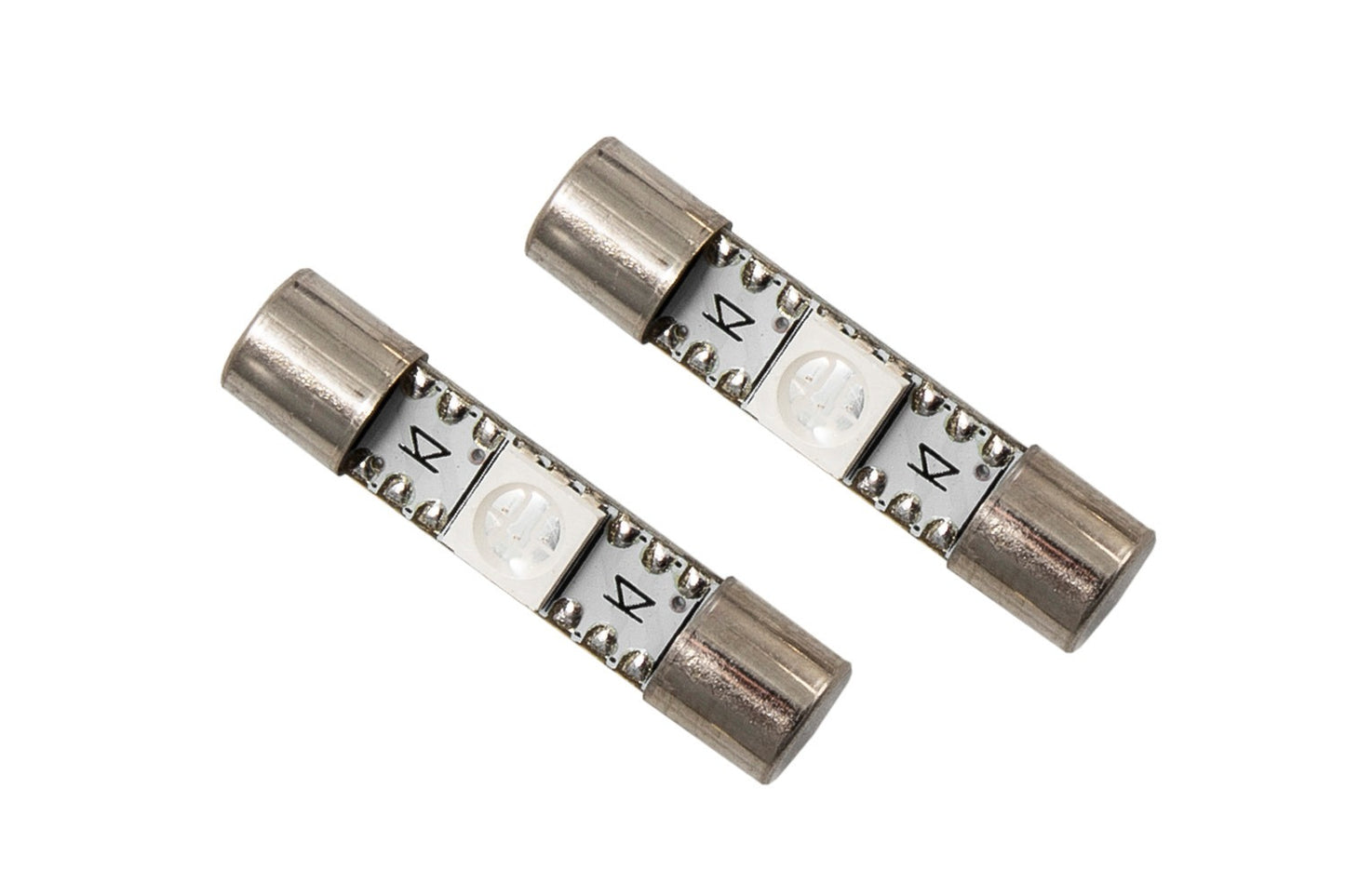Diode Dynamics - 28mm SMF1 LED Green (pair)