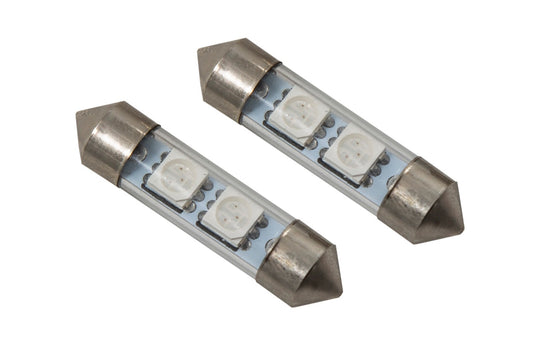 Diode Dynamics - 36mm SMF2 LED Red (pair)