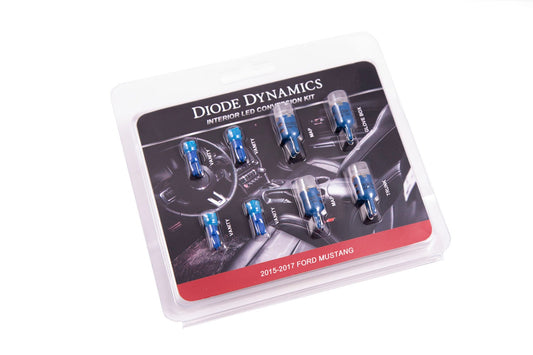 Diode Dynamics - 2015-2017 Mustang Interior Kit - Stage 2 (Blue)