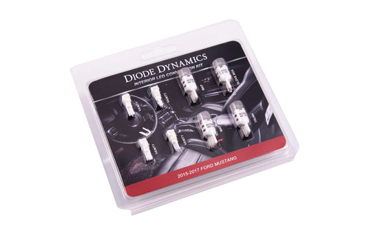 Diode Dynamics - 2015-2017 Mustang Interior Kit - Stage 1 (Cool White)