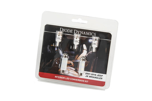 Diode Dynamics - Wrangler JK 4dr Interior Kit - Stage 2 Cool White