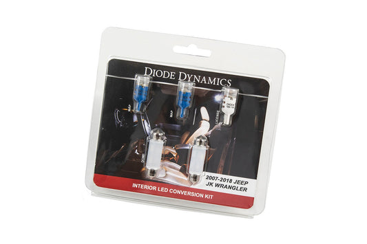 Diode Dynamics - Wrangler JK 4dr Interior Kit - Stage 2 Blue