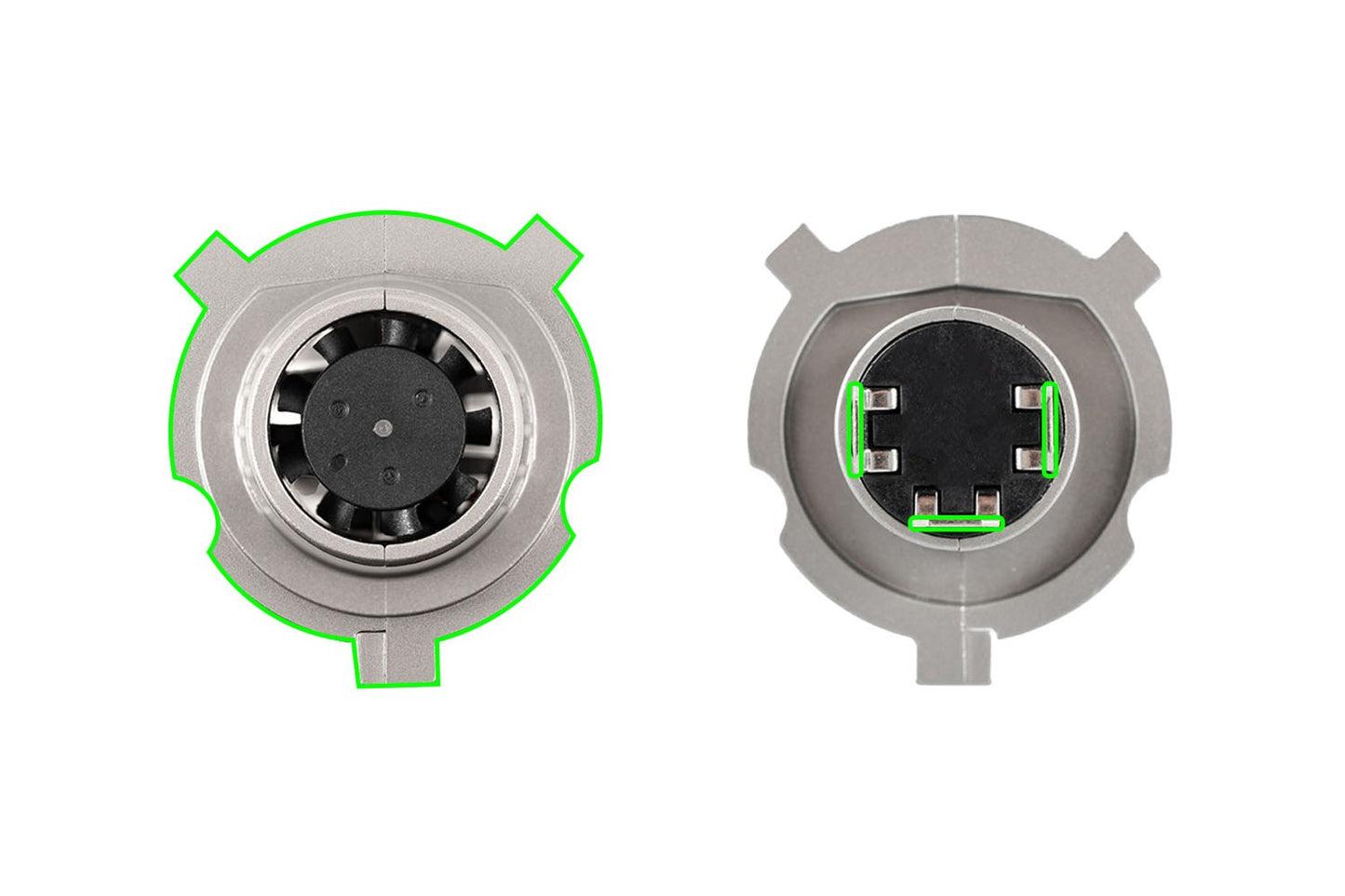 H4 White SL2 Pro LED Bulb (one)