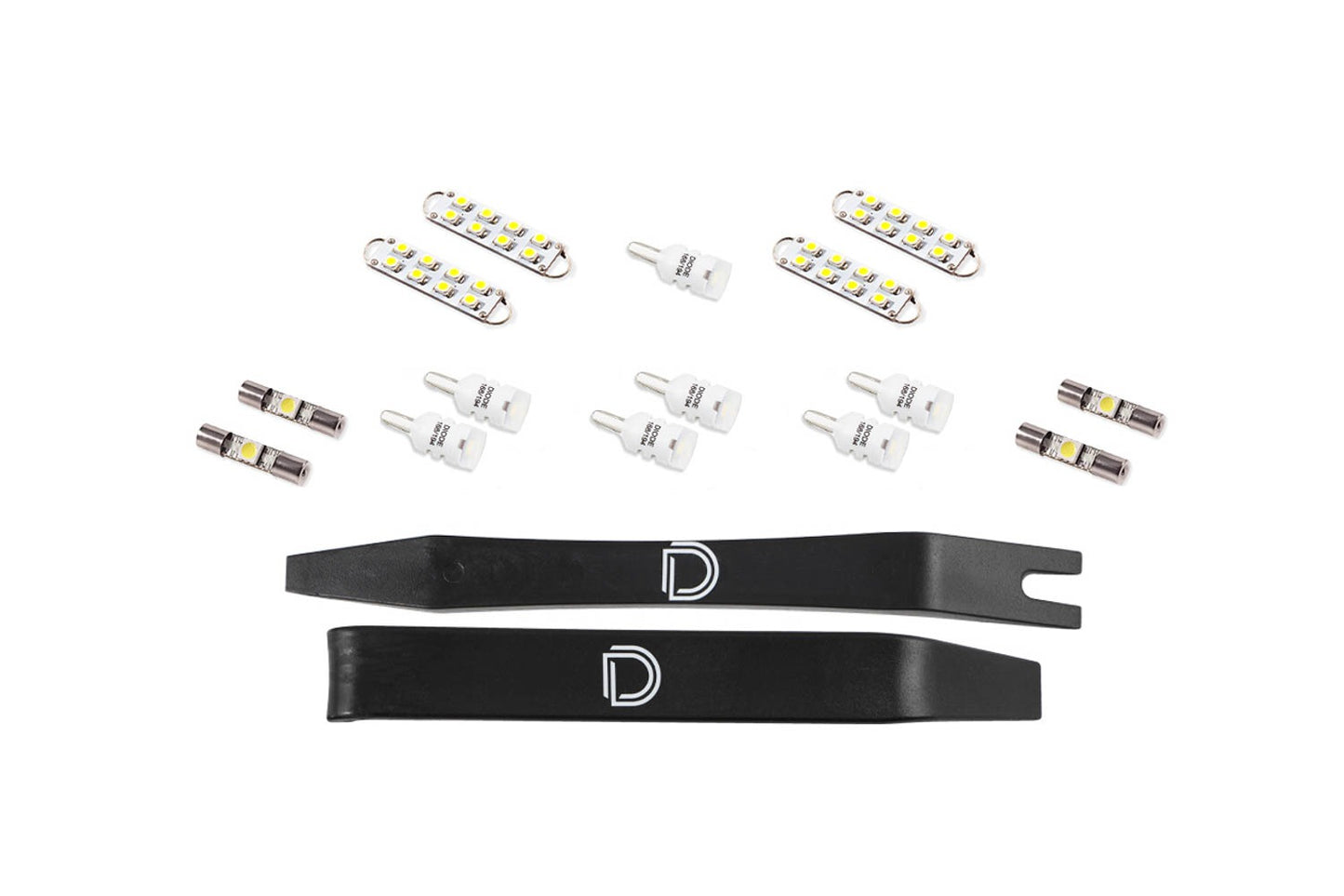 Diode Dynamics - Interior LED Kit For 2011-2023 Dodge Charger  Cool White Stage 1