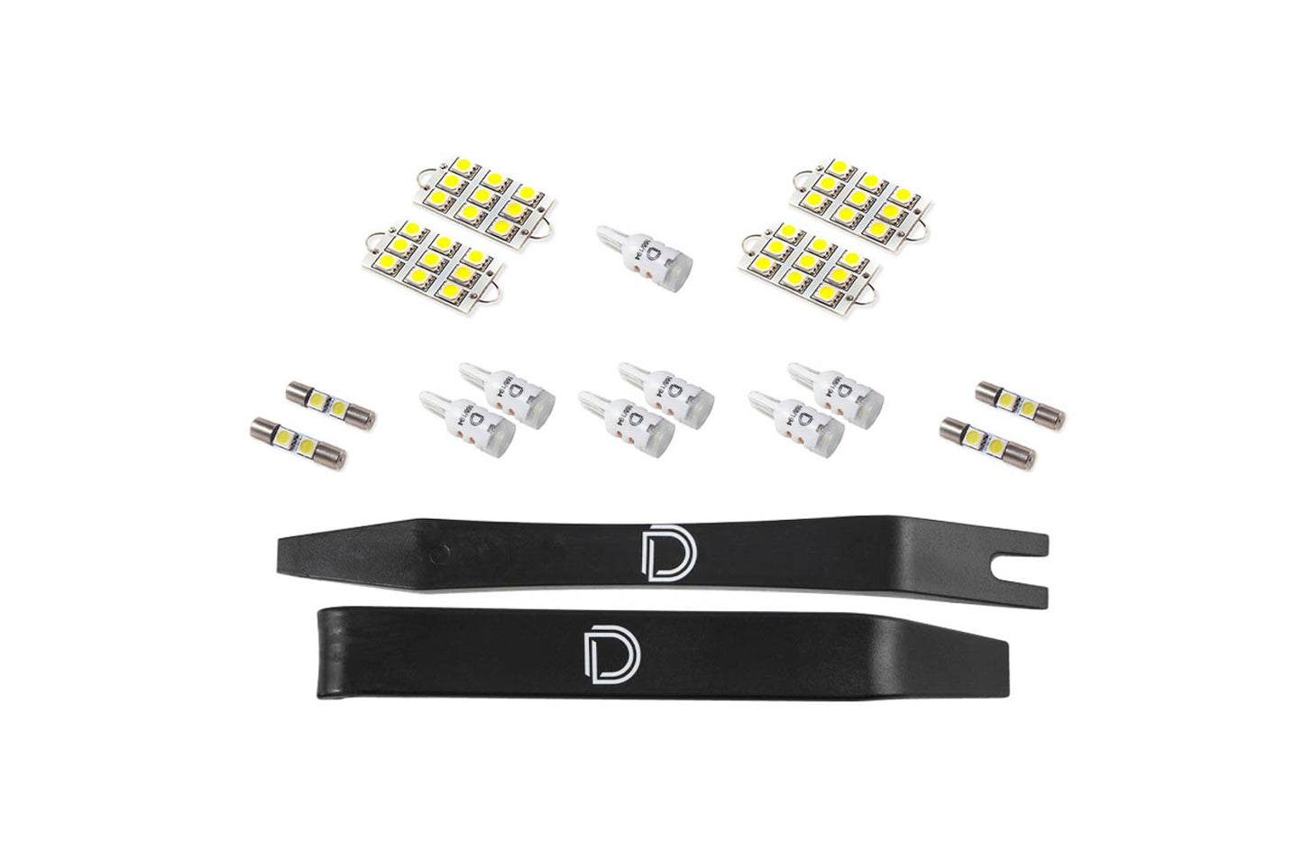 Diode Dynamics - Interior LED Kit For 2011-2023 Dodge Charger  Cool White Stage 2