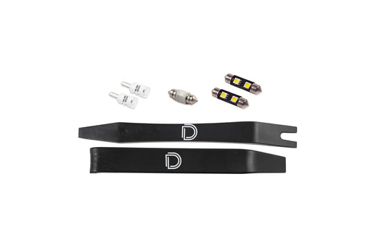 Diode Dynamics - Interior LED Kit For 2010-2014 Ford Mustang  Cool White Stage 1