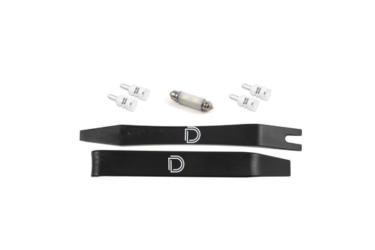 Diode Dynamics - Interior LED Kit For 2005-2009 Ford Mustang  Cool White Stage 1