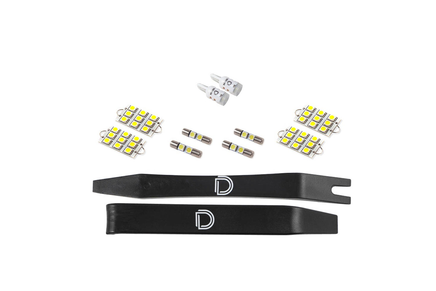Diode Dynamics - Interior LED Kit For 2007-2013 Chevrolet Silverado  Cool White Stage 2
