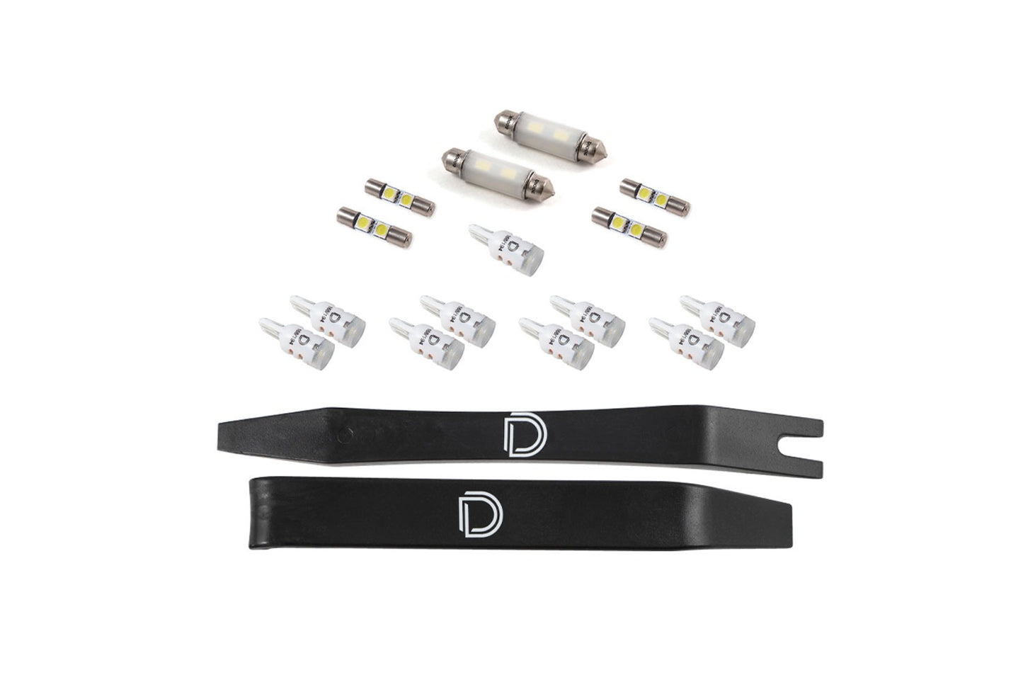 Diode Dynamics - Interior LED Kit For 2009-2012 Chevrolet Traverse  Cool White Stage 2