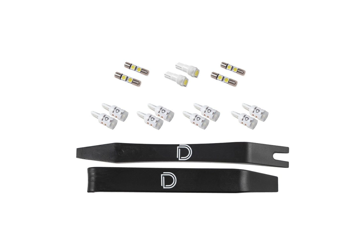 Diode Dynamics - Interior LED Kit For 2014-2018 Toyota Tundra  Cool White Stage 2