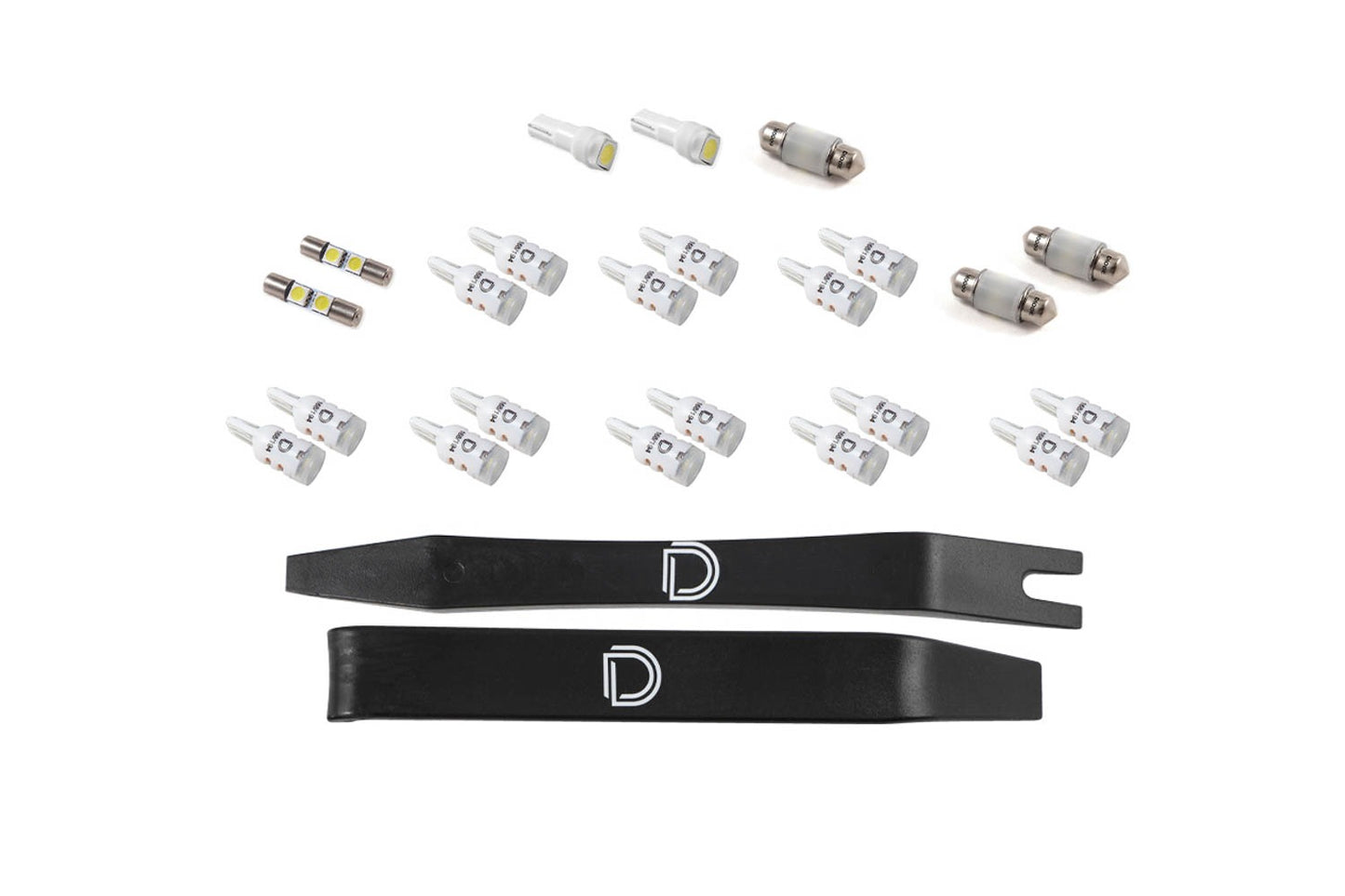 Diode Dynamics - Interior LED Kit For 2003-2009 Toyota 4Runner  Cool White Stage 2