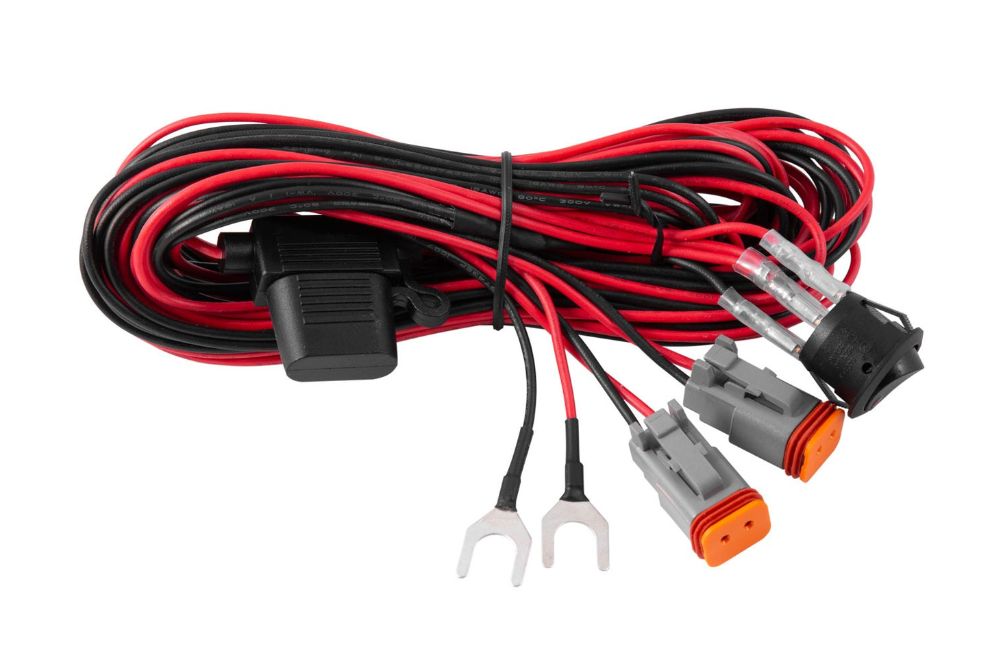 Diode Dynamics - Light Duty Dual Output 2-Pin Offroad Wiring Harness