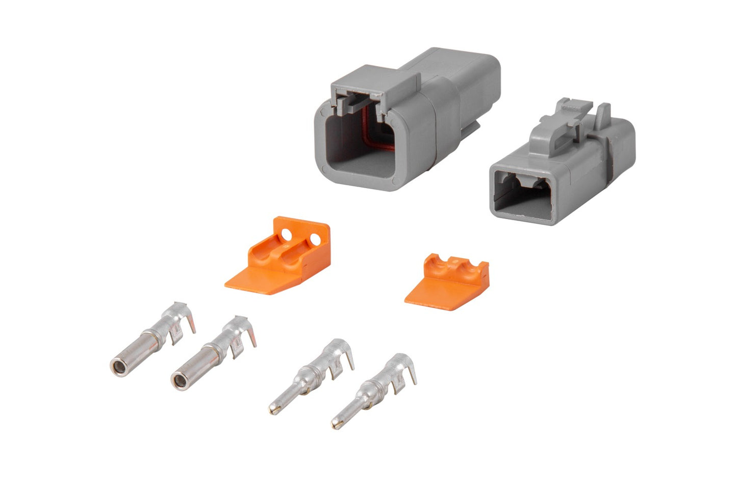 Diode Dynamics - Deutsch Connector Kit  2-Pin (12-14 Gauge)