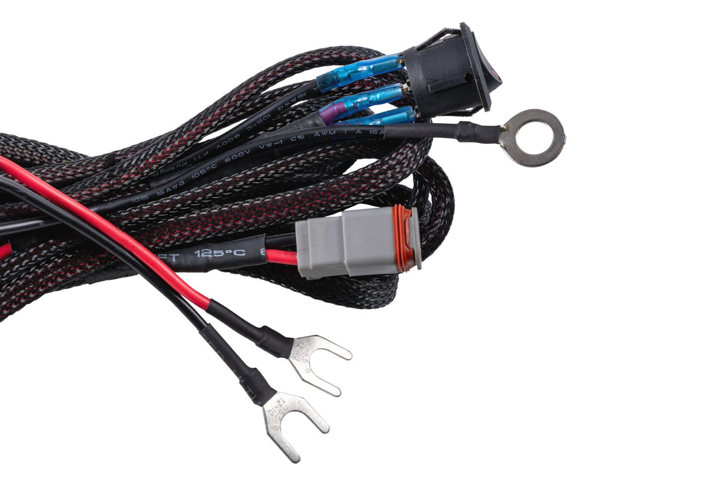Diode Dynamics - Stage Series RGBW Rock Light DT Wiring Harness