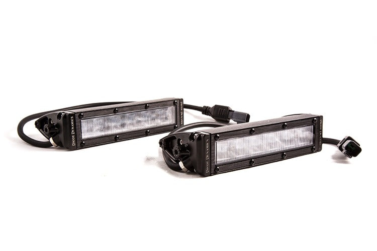 Diode Dynamics - SS6 White SAE Fog/Wide Light Bar (pair)