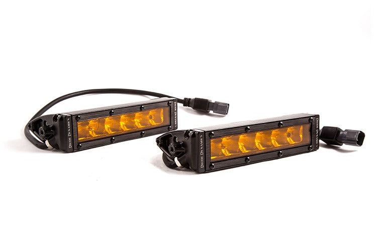 Diode Dynamics - SS6 Amber Driving Light Bar (pair)