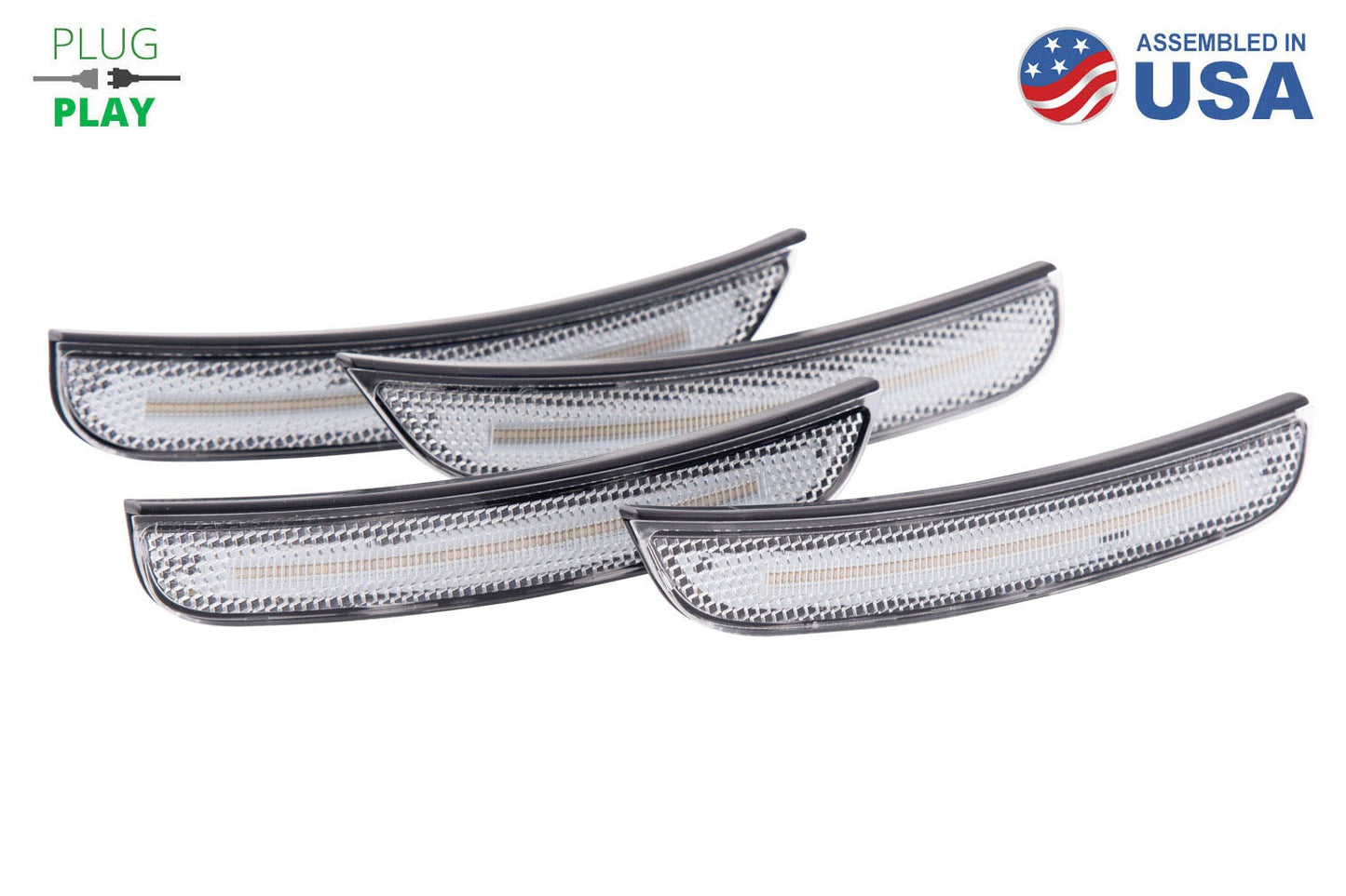 Diode Dynamics - LED Sidemarkers For 2015-2023 Dodge Charger  Clear (set)