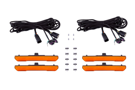 Diode Dynamics - LED Sequential Sidemarkers For 2020-2021 GMC Sierra/Canyon  Amber (set)