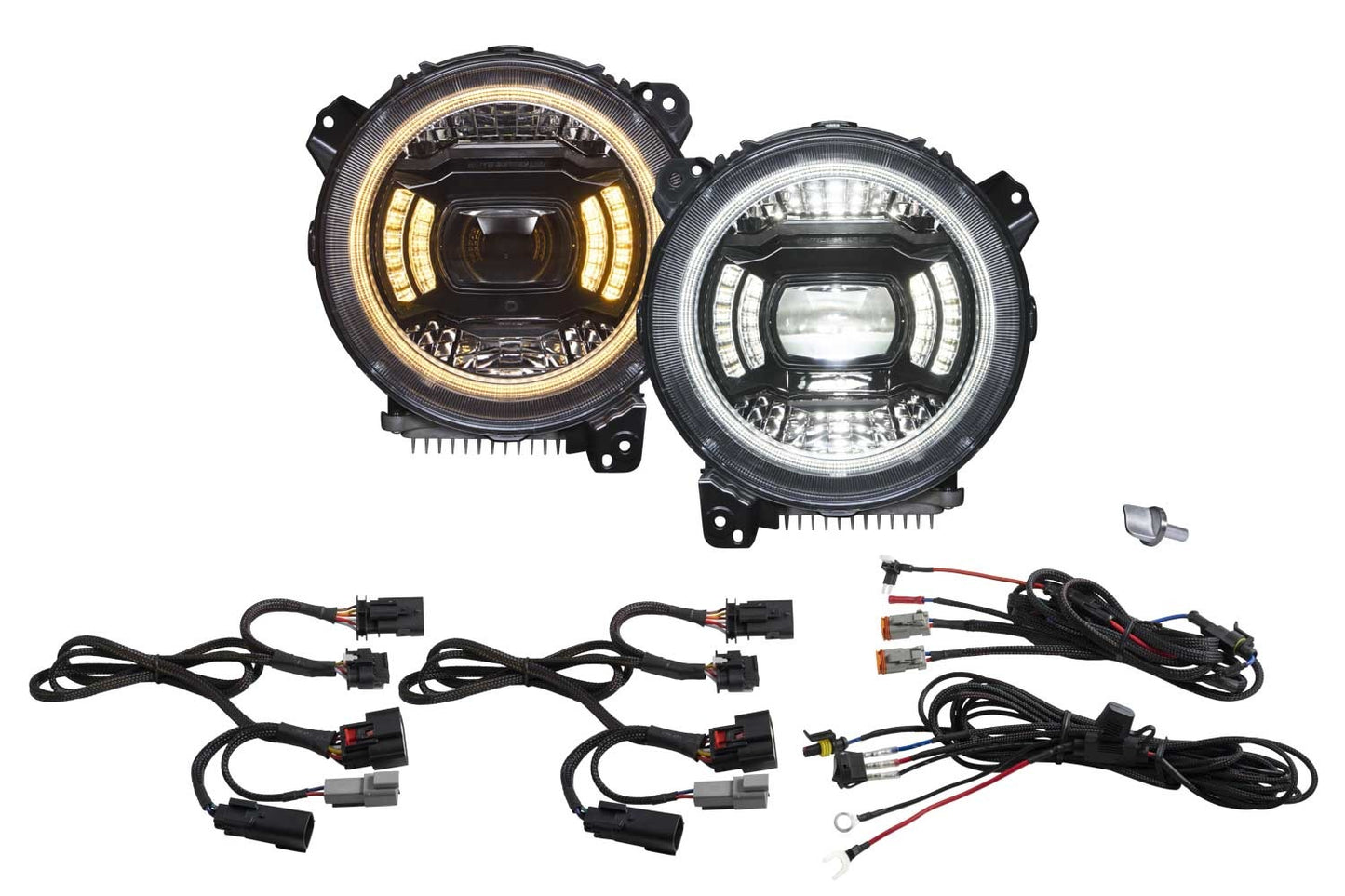 Diode Dynamics - Elite Max LED Headlights For 2018+ Jeep JL Wrangler