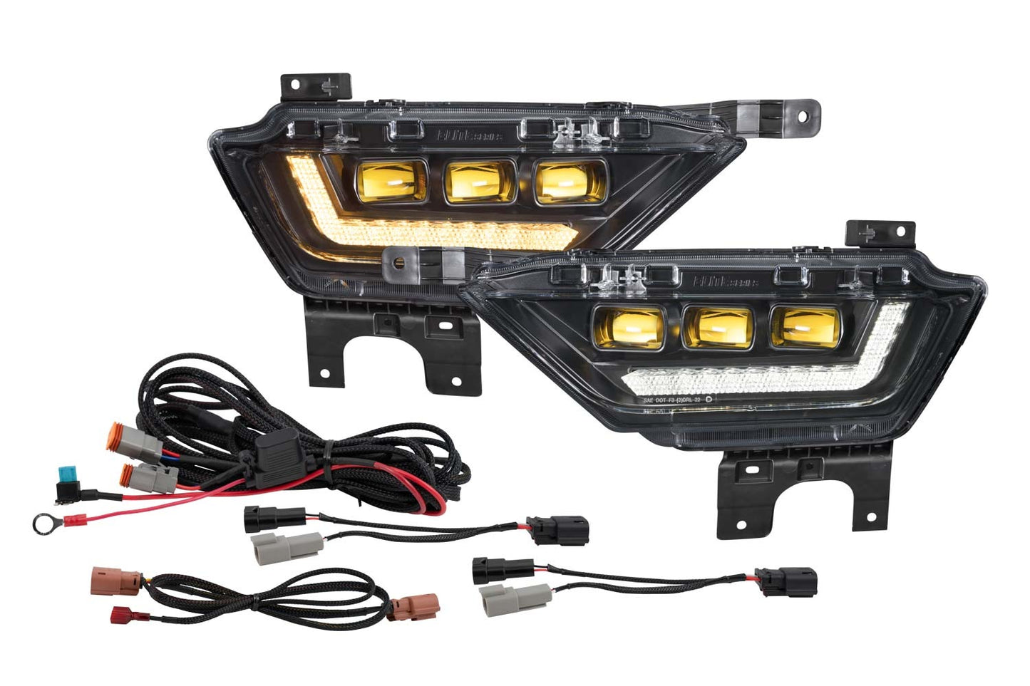 Diode Dynamics - Elite Fog Lights For 2021-2023 Ford F-150 Yellow (pair)