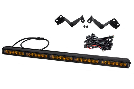 Diode Dynamics - SS30 Stealth Lightbar Kit For 2016-2023 Toyota Tacoma  Amber Driving
