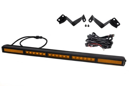 Diode Dynamics - SS30 Stealth Lightbar Kit For 2016-2023 Toyota Tacoma  Amber Combo