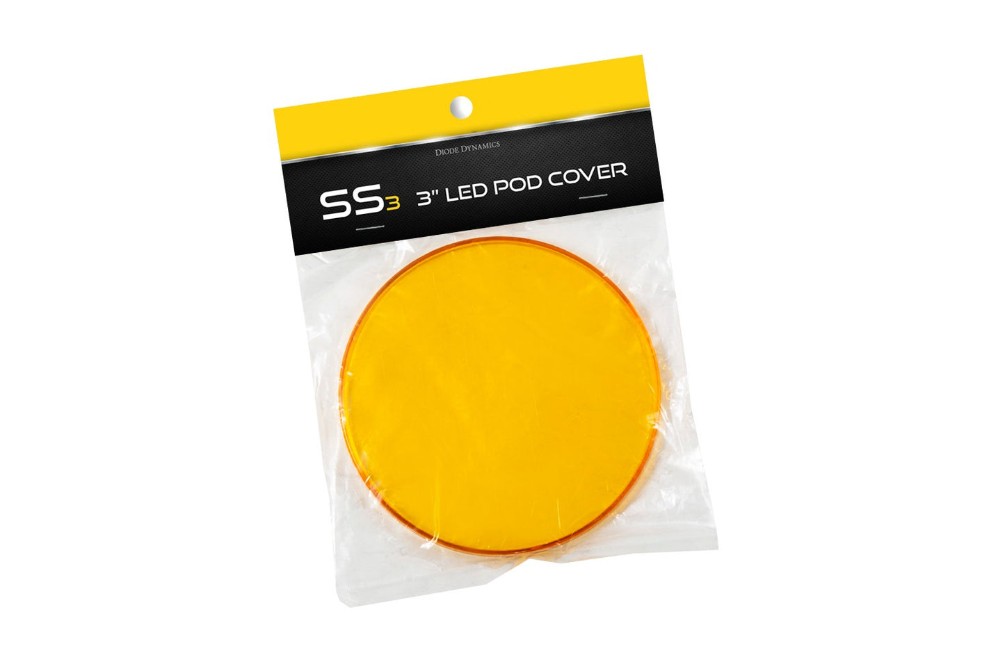 Diode Dynamics - SS3 LED Pod Cover Round Yellow