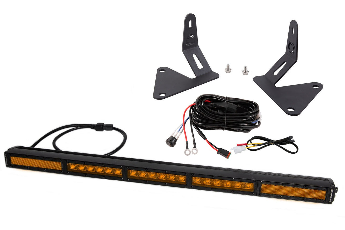 Diode Dynamics - SS30 Stealth Lightbar Kit For 2015-2020 Colorado/Canyon  Amber Combo