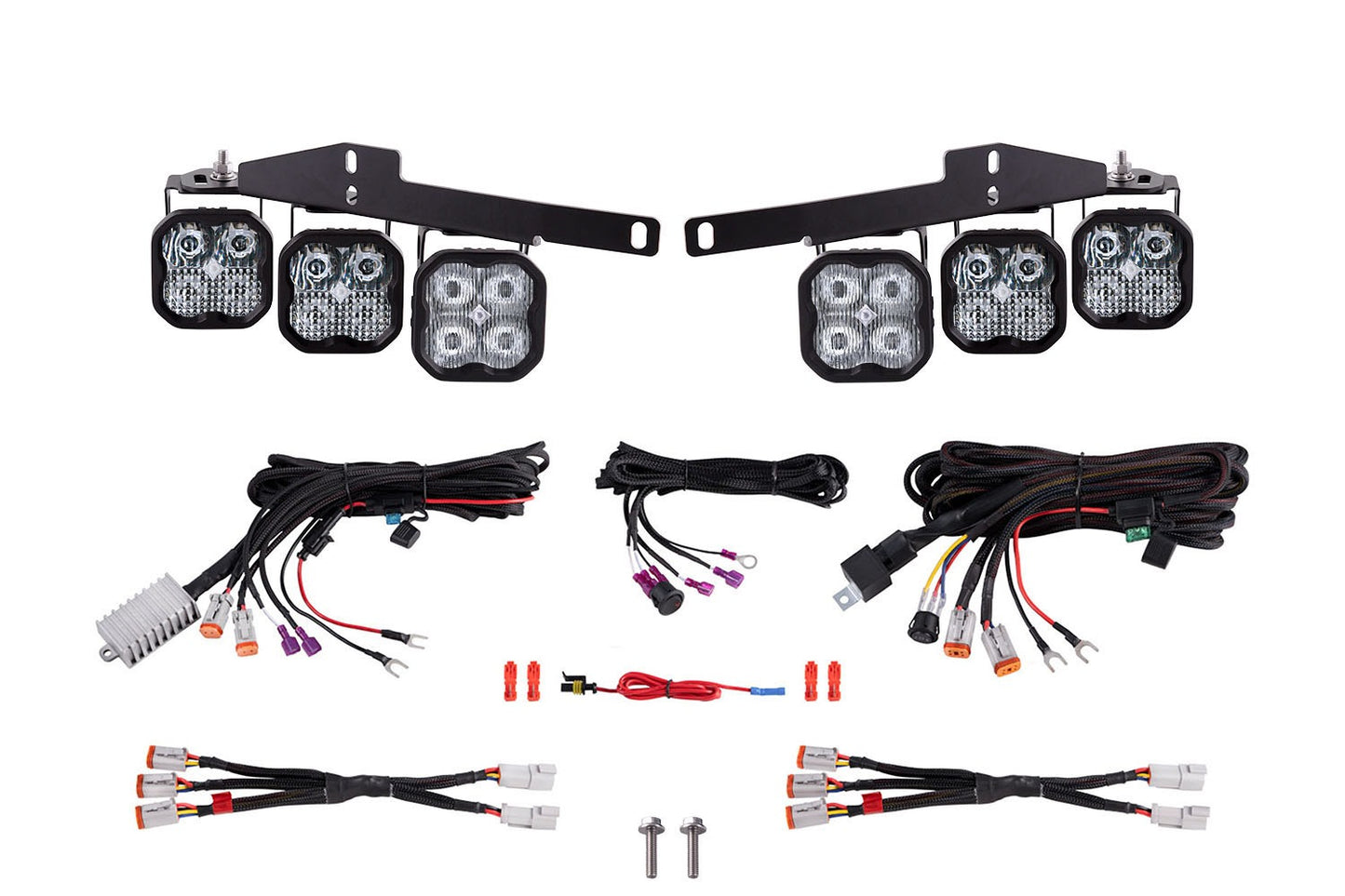 Diode Dynamics - SS3 LED Fog Light Kit For 2017-2020 Ford Raptor  White Sport