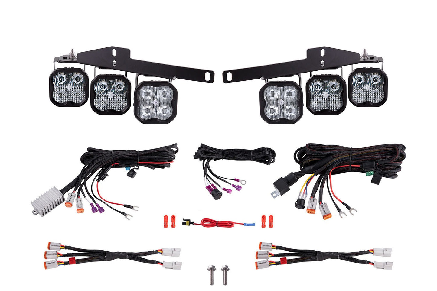Diode Dynamics - SS3 LED Fog Light Kit For 2017-2020 Ford Raptor  White Pro
