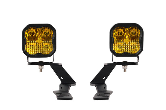 Diode Dynamics - SS3 LED Ditch Light Kit For 2019-2021 Ford Ranger  Pro Yellow Combo