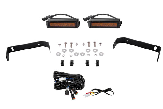 Diode Dynamics - SS6 LED Lightbar Kit For 2019-2021 Ford Ranger  Amber Driving