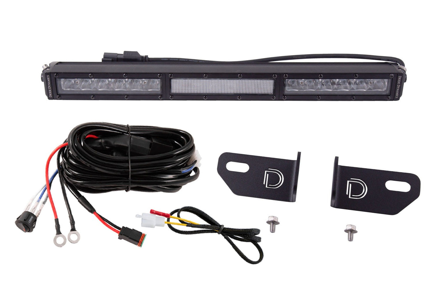 Diode Dynamics - SS18 LED Lightbar Kit For 2019-2021 Ford Ranger  White Combo