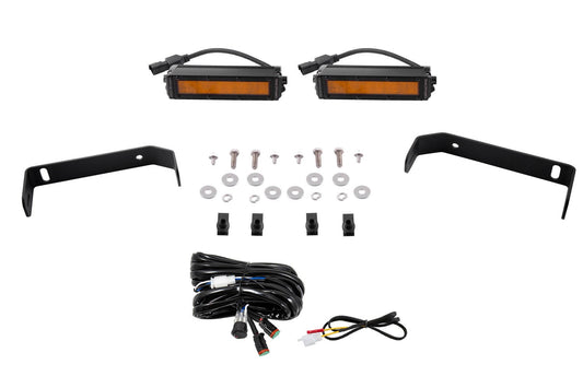 Diode Dynamics - SS6 LED Lightbar Kit For 2019-2021 Ford Ranger  Amber Wide