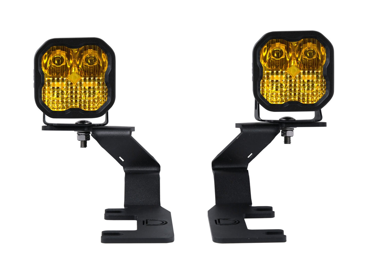 Diode Dynamics - SS3 LED Ditch Light Kit For 2015-2021 Colorado/Canyon  Sport Yellow Combo