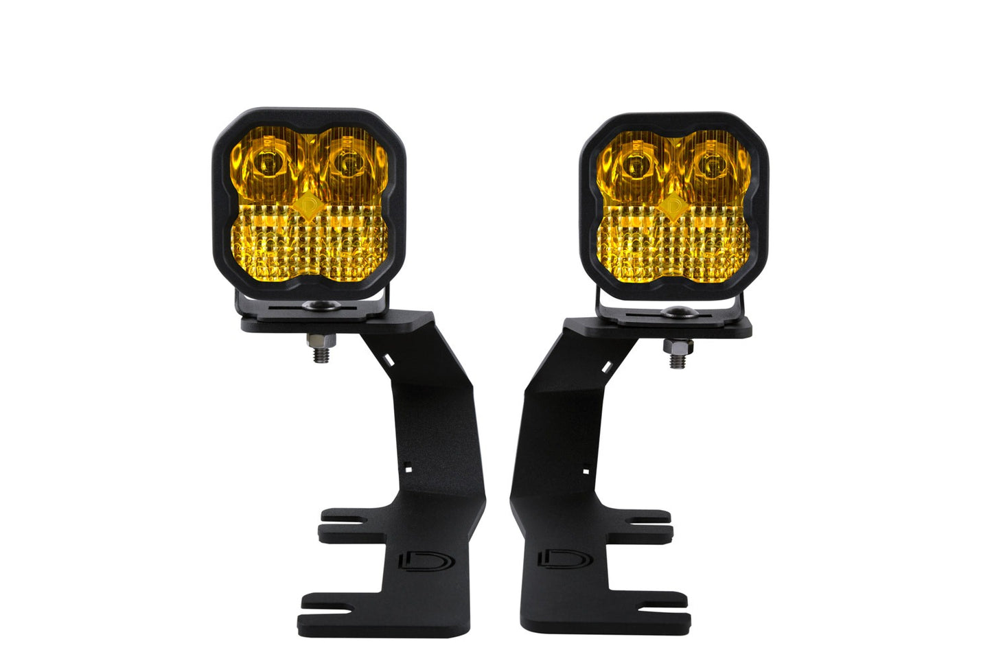 Diode Dynamics - SS3 LED Ditch Light Kit For 2014-2019 Silverado/Sierra  Pro Yellow Combo