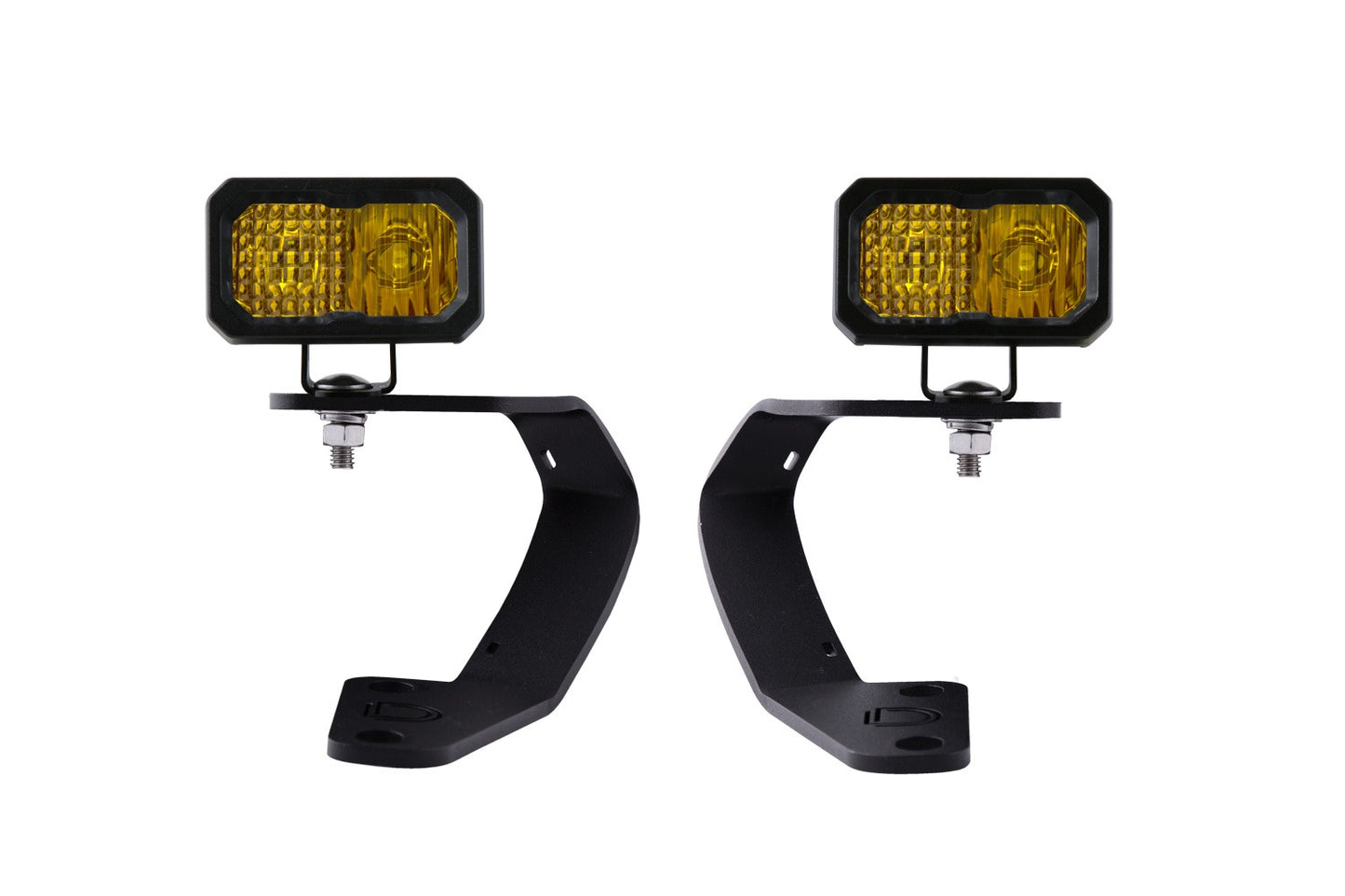 Diode Dynamics - Stage Series 2in LED Ditch Light Kit For 2010-2024 Toyota 4Runner  Sport Yellow Combo