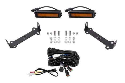 Diode Dynamics - SS6 SAE/DOT LED Lightbar Kit For 2014-2023 Toyota 4Runner  SAE/DOT Amber Wide