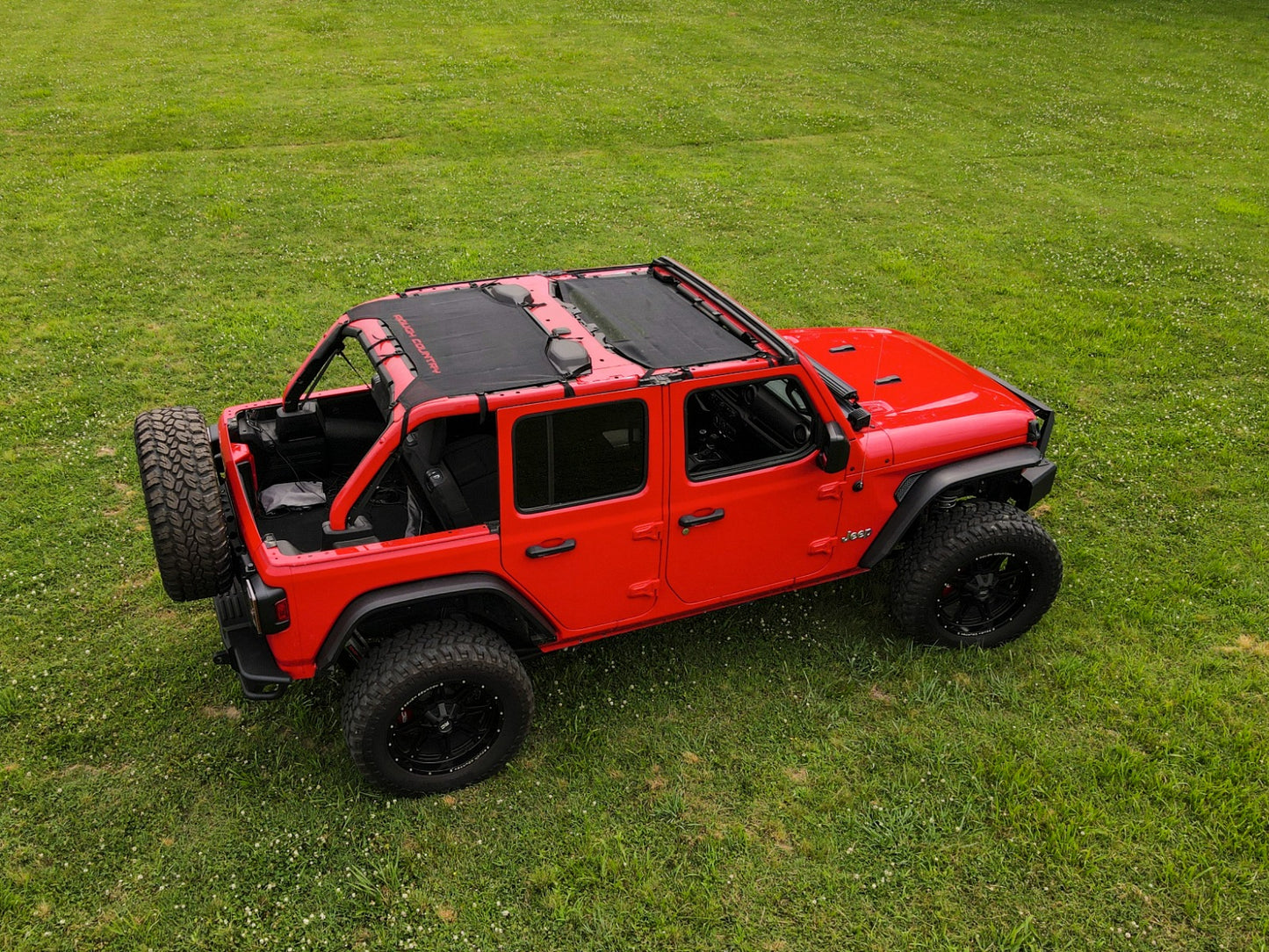 Mesh Bikini Top Plus | Black | Jeep Wrangler JL (21-23)/Wrangler Unlimited (18-23) 