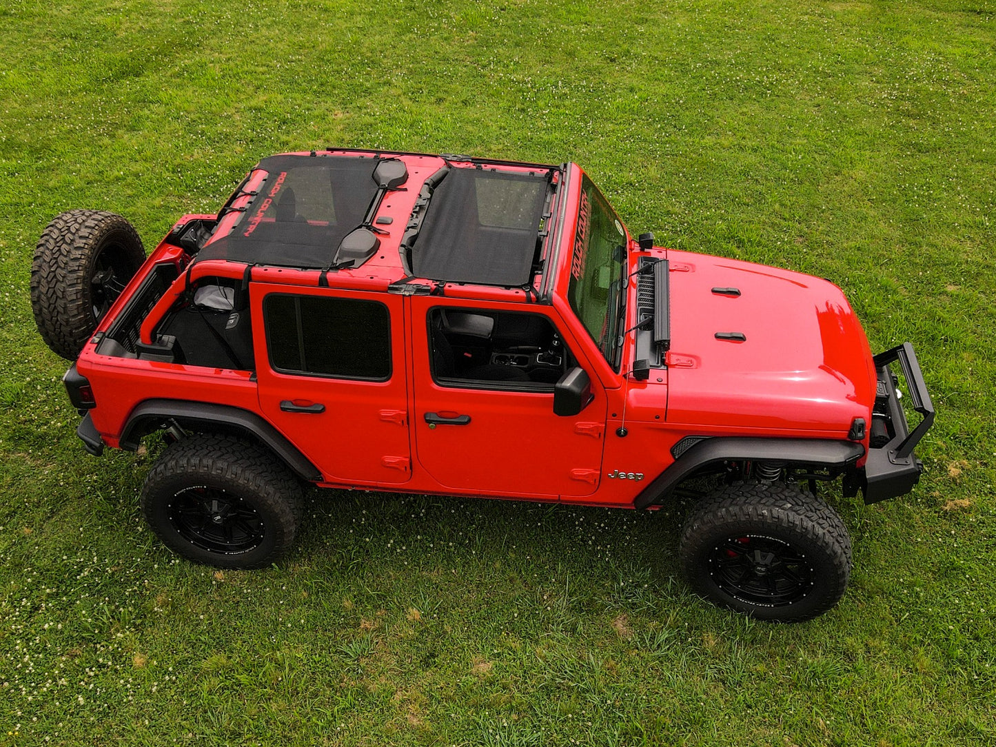 Mesh Bikini Top Plus | Black | Jeep Wrangler JL (21-23)/Wrangler Unlimited (18-23) 