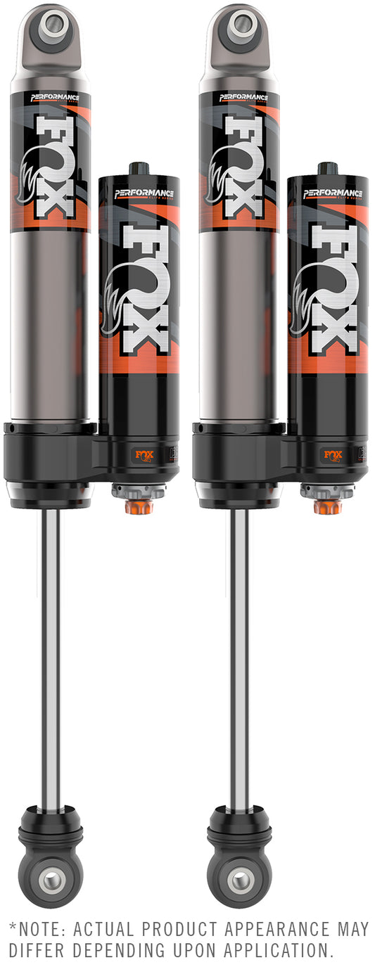 FOX 2.5 PERFORMANCE ELITE RESERVOIR SHOCKS (PAIR) - ADJUSTABLE