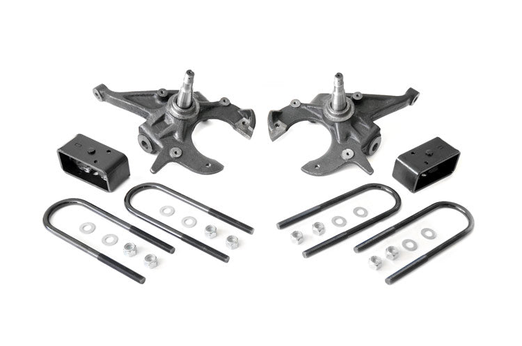 Lowering Kit | 2 Inch FR | 3 Inch RR | Chevy/GMC Blazer/S10 Truck/S15 Jimmy (82-03)