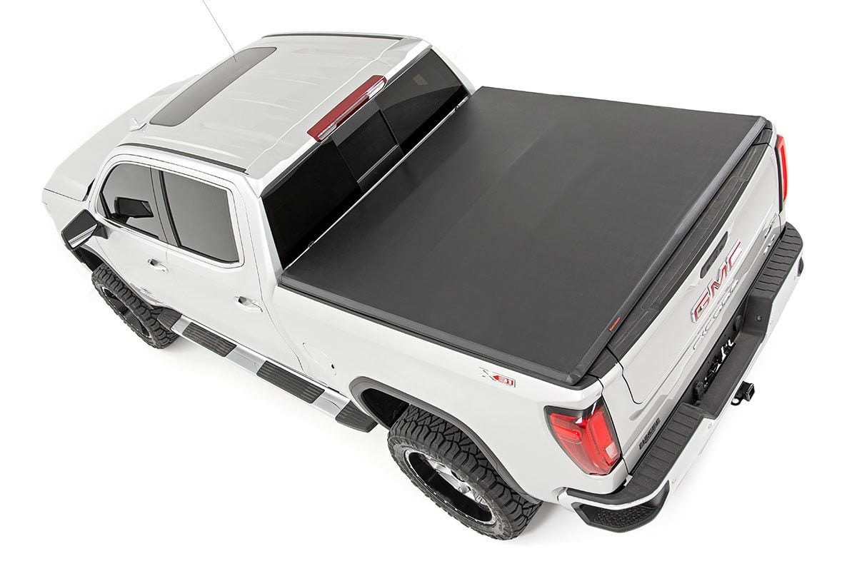 Soft Tri-Fold Bed Cover | 5'10" Bed | Chevy/GMC Sierra 1500 (19-26)/Silverado 1500 (19-26)
