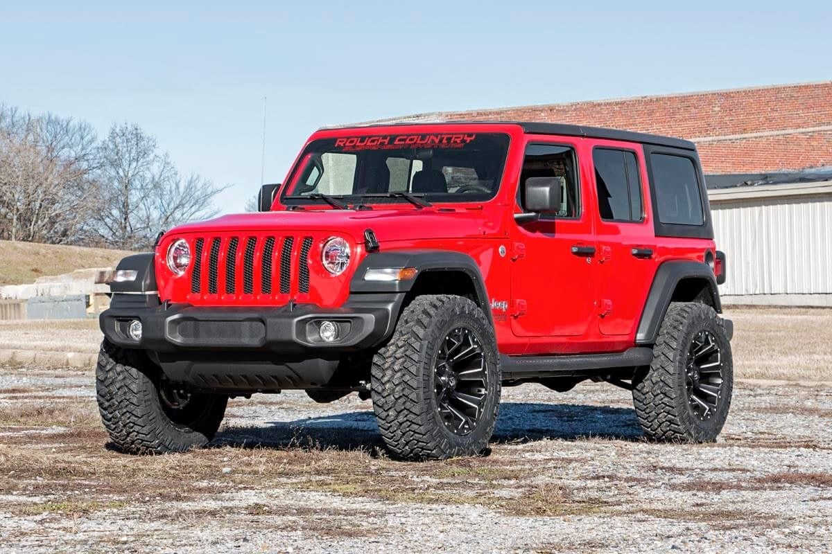2.5 Inch Lift Kit | Coils | M1R | Jeep Wrangler Unlimited 4WD (2018-2023)