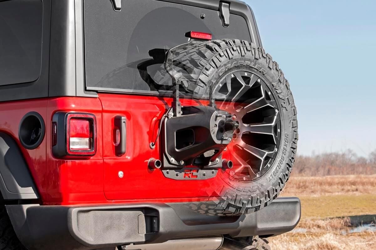 Tire Carrier Relocation Plate | No Prox | Jeep Wrangler JL (18-26)/Wrangler Unlimited (18-26) 