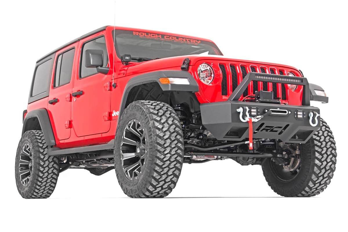 3.5 Inch Lift Kit | C/A Drop | FR D/S | M1R | Jeep Wrangler Unlimited Rubicon (18-23)