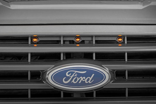 LED Light Kit | OEM Grill Mount | Amber Marker | Ford F-150 2WD/4WD (15-17)