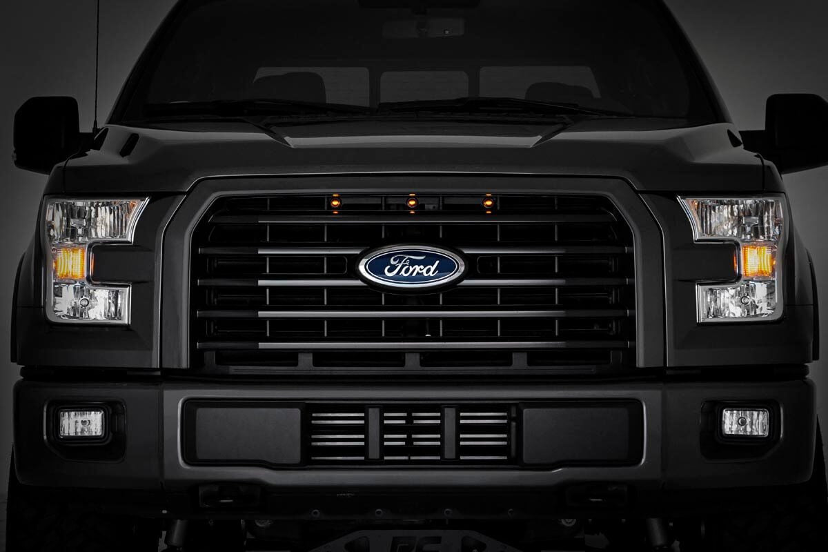 LED Light Kit | OEM Grill Mount | Amber Marker | Ford F-150 2WD/4WD (15-17)