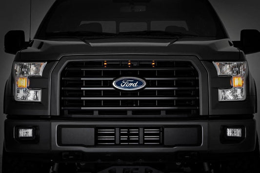 LED Light Kit | OEM Grill Mount | Amber Marker | Ford F-150 2WD/4WD (15-17)